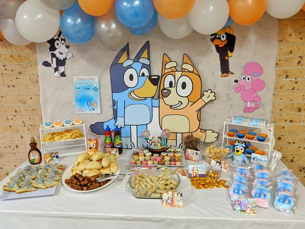 Bluey Birthday  Boy birthday parties, 1st birthday party