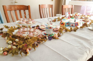 tea party set up