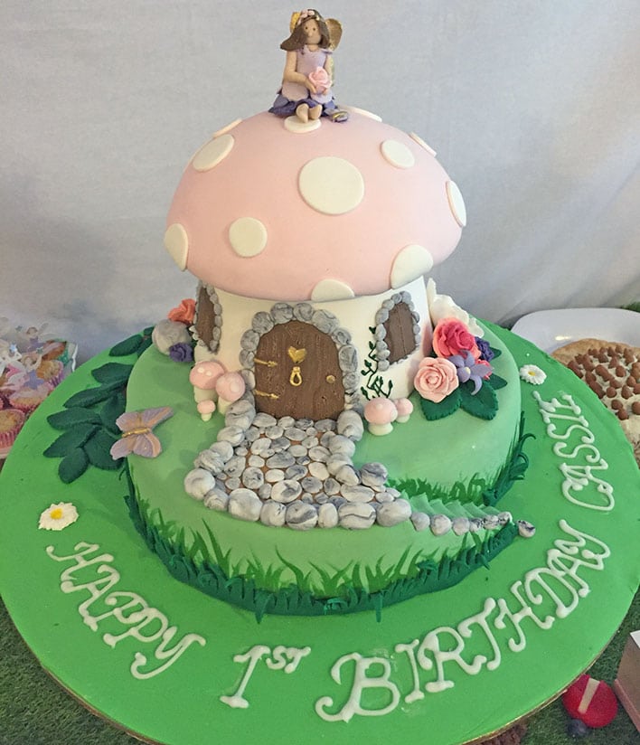 fairy party cake