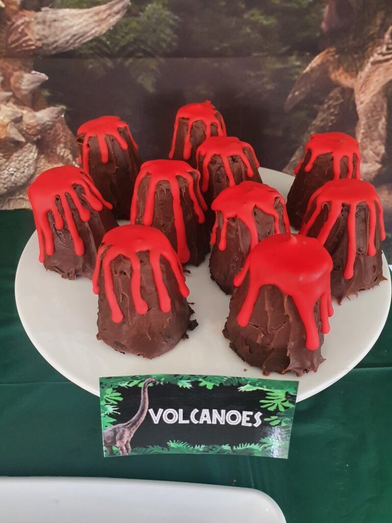 Jurassic party volcanos