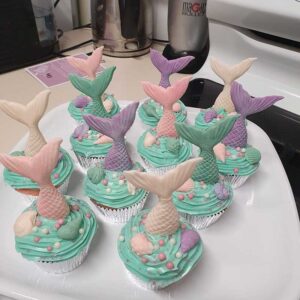 mermaid cupcakes