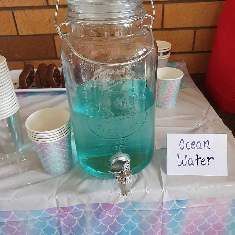 Ocean Water for Mermaid party