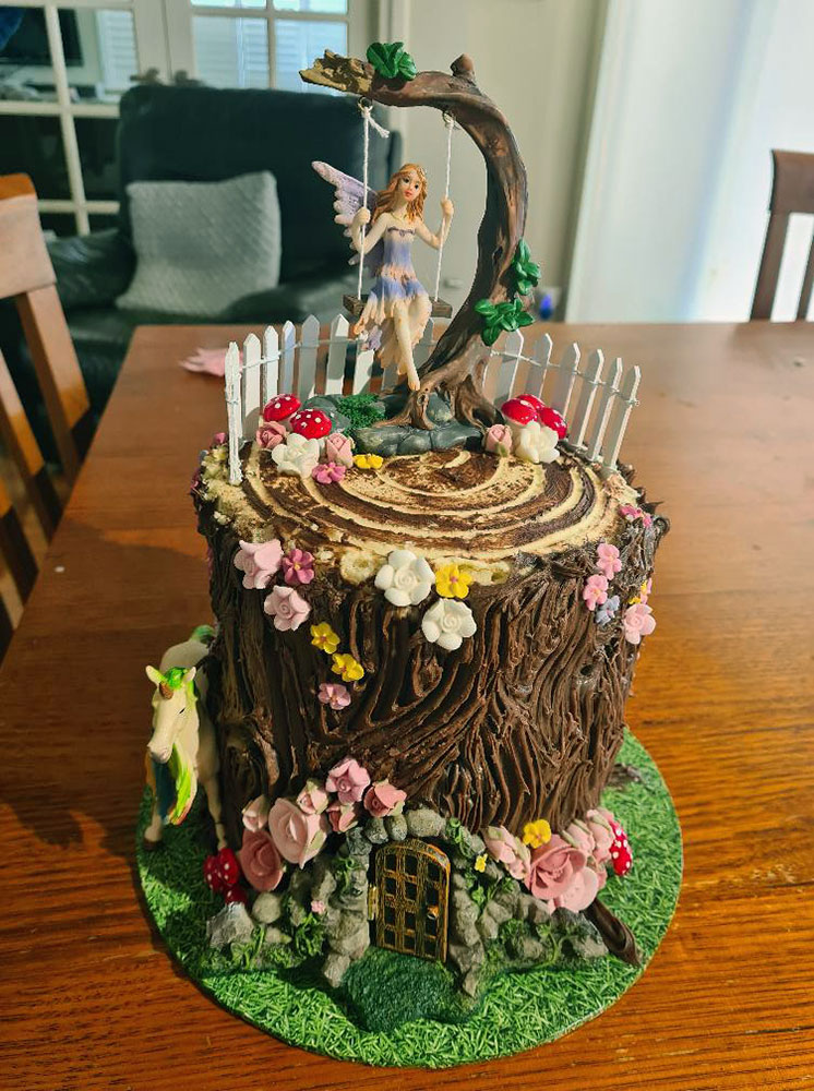 Easy DIY Fairy Cake Birthday Hack - DIY Party Central