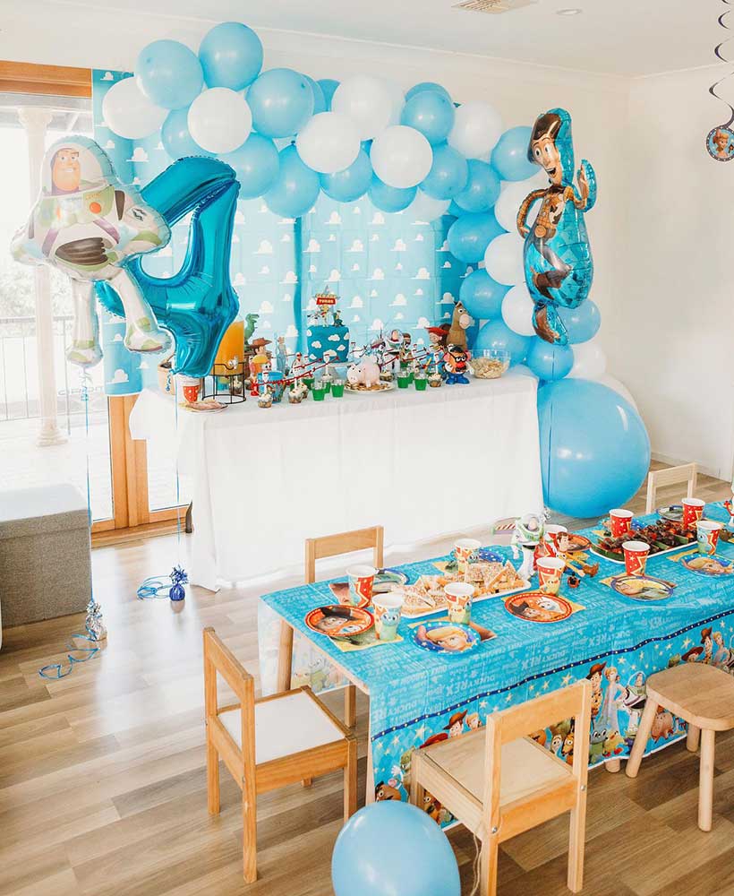 Toy story party backdrop