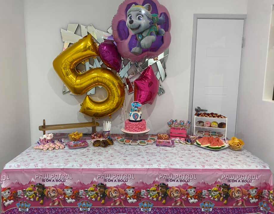 Pink paw patrol birthday party  Paw patrol birthday party, Girl paw patrol  party, Paw patrol birthday girl