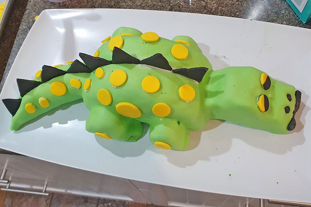 Dinosaur Cake | Cute Stegosaurus Cake | 3D Cake Store