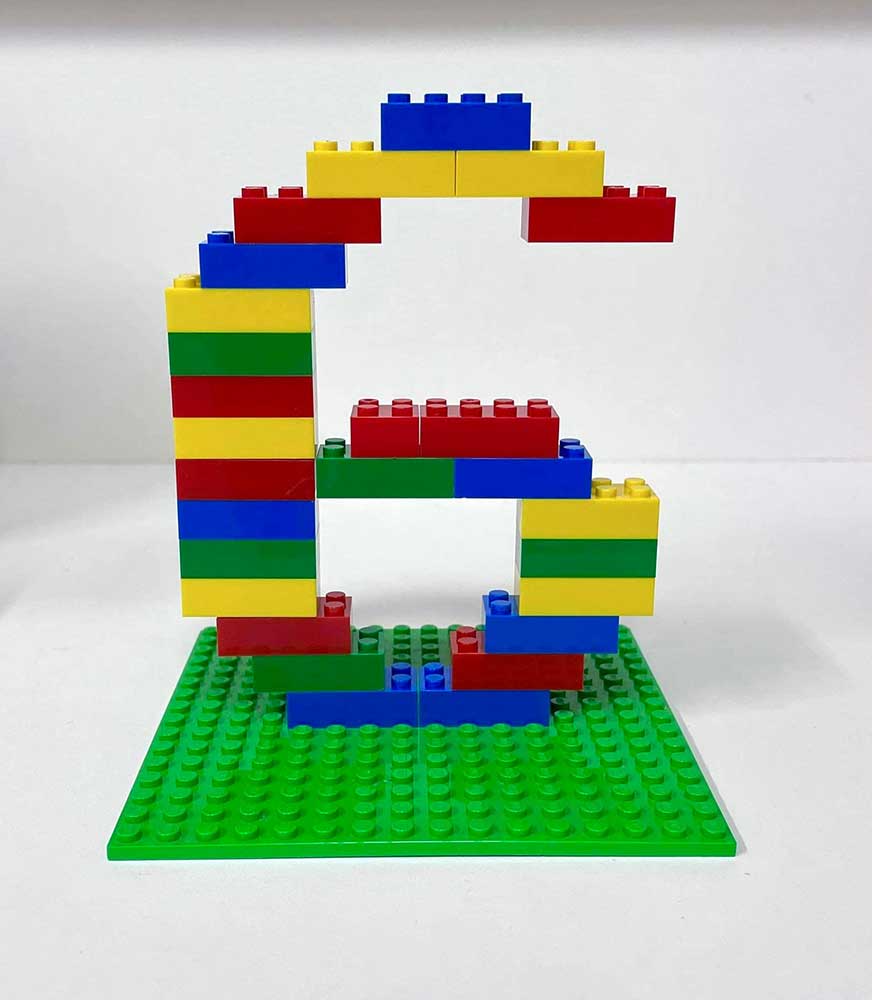 Lego number 6