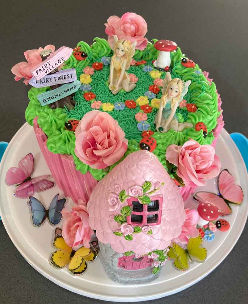 Fairy theme cake – Cakery New Zealand