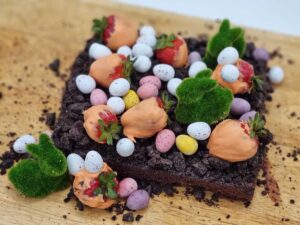 Easter brownies