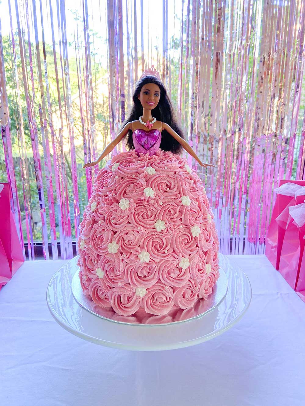 How to Make a Barbie Doll Dress Cake | Photos | POPSUGAR Food