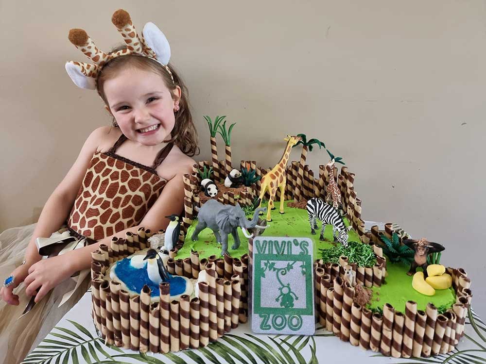 Photo of a zoo themed birthday cake - Patty's Cakes and Desserts