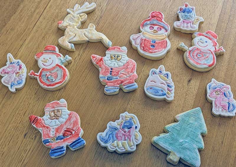 Paint your own cookies