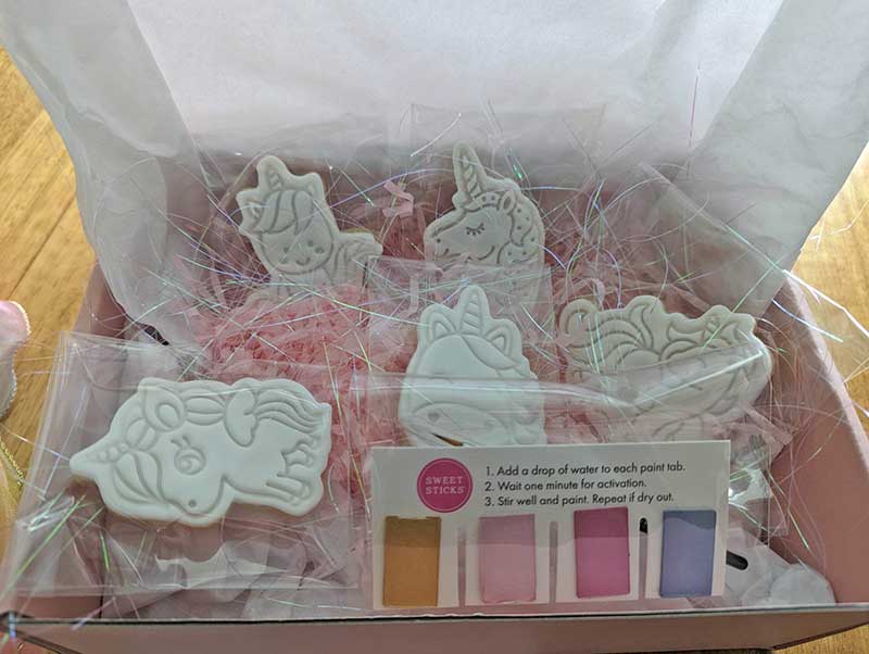 unicorn cookie set