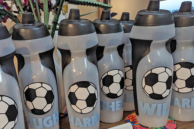 Soccer Water Bottle Kids Personalized Soccer Water Bottle Soccer  Personalized Gift for Kids Soccer Party Favors 