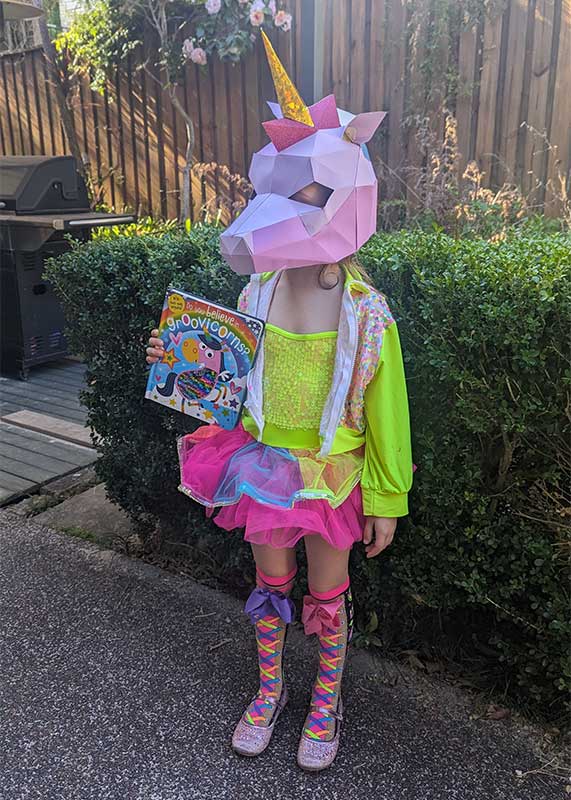 3d unicorn mask cricut