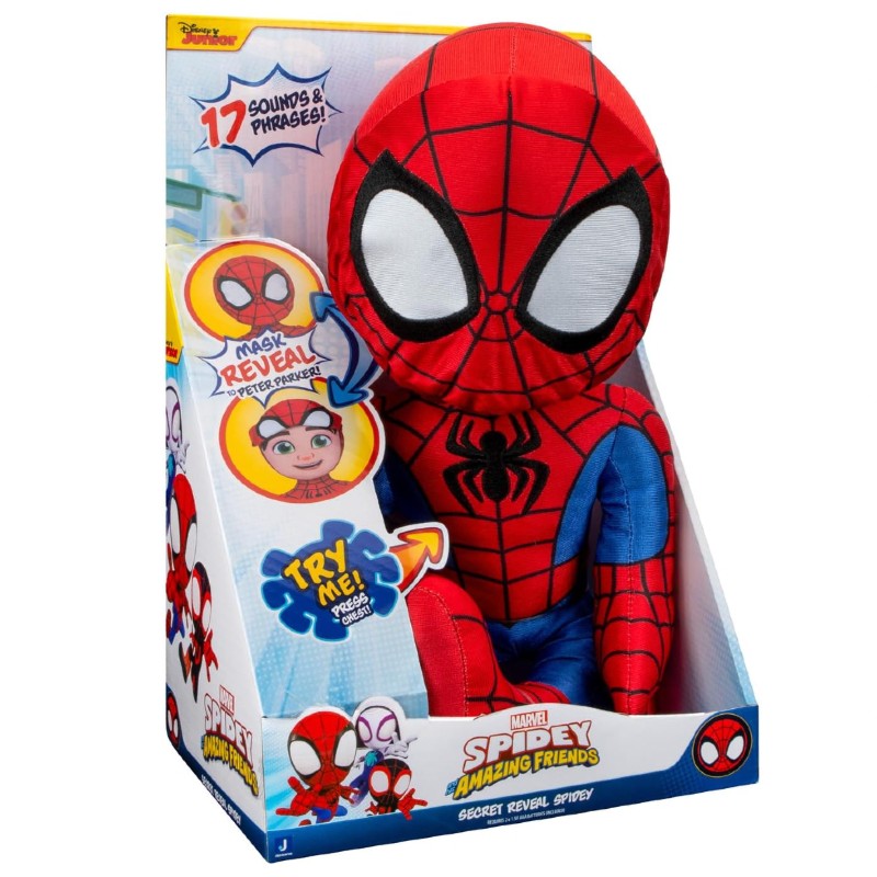 Photo of Spidey and His Amazing Friends Spidey Feature Plush