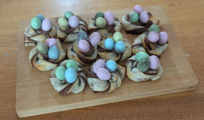 DIY Easter Egg Nests