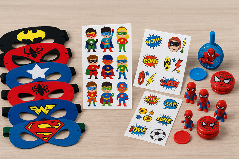 superhero pass the parcel