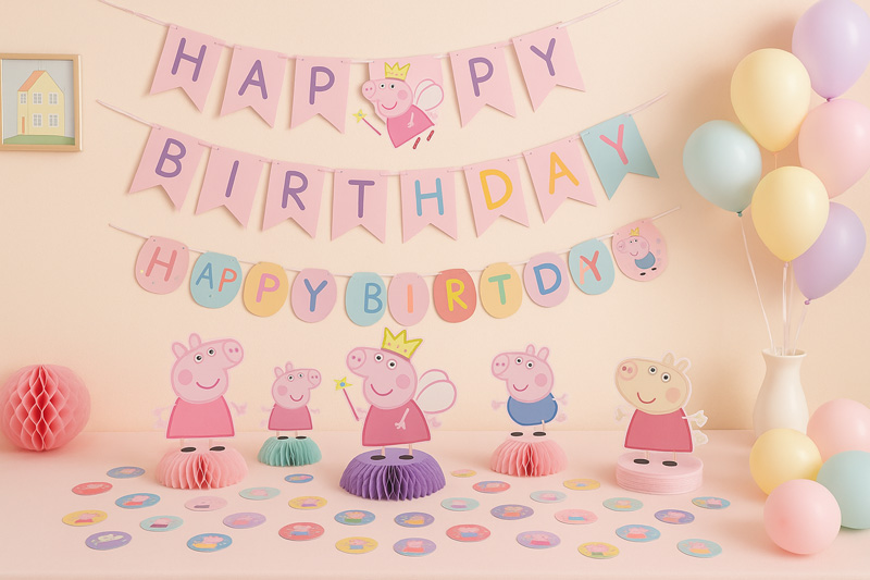 Peppa Pig Princess Party Supplies