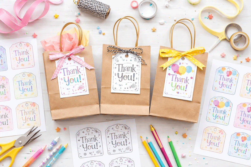Lolly bag printables