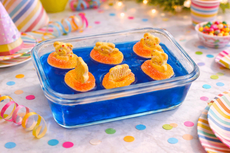 Jelly teddy boats