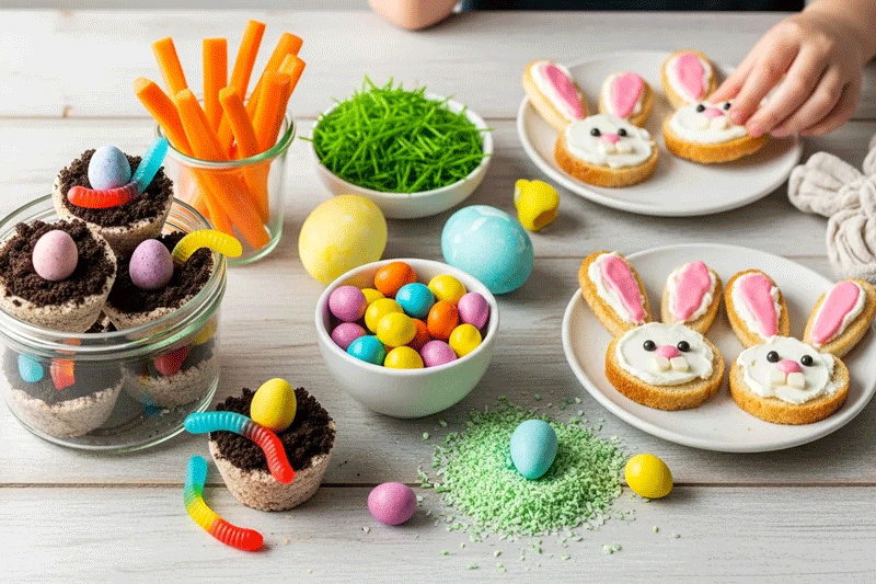 Easy Easter Treats (No Bake)