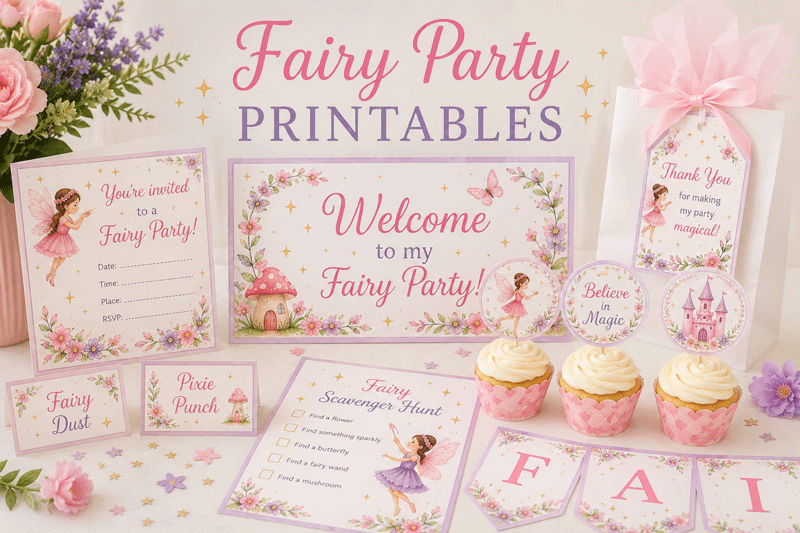 free fairy printables