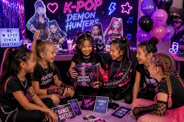 Kpop Demon Hunters Pass the Parcel Ideas