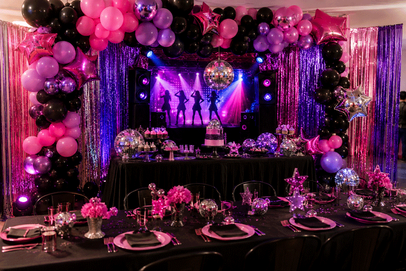 Kpop demon hunter party decorations
