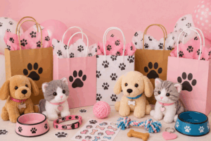pet adoption party bags