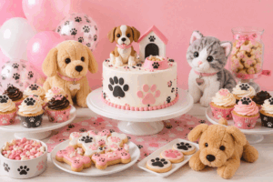 pet adoption party cake
