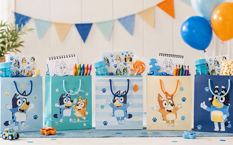 Bluey Party Bags