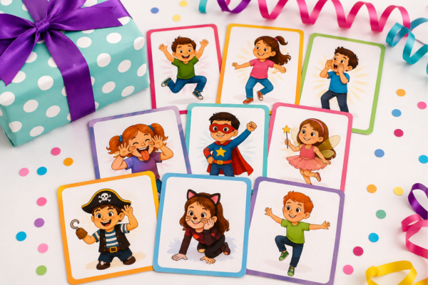 Pass the Parcel Challenge Cards