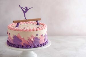 Gymnastics Balance Beam Cake