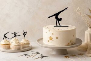 gymnastics cake toppers